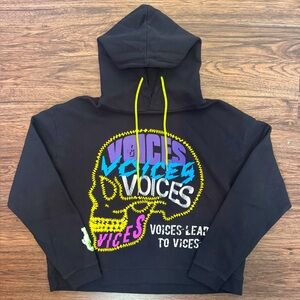 John Geiger Hoodie Sweatshirt Size Medium